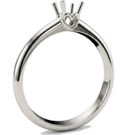 Anello Solitario Cuore