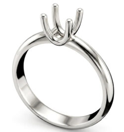 Anello Solitario a 4 Griffe