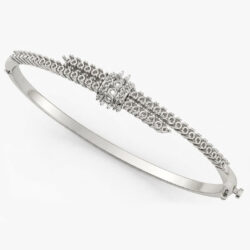Bracciale rigido Nodo Disponibile in 2 misure