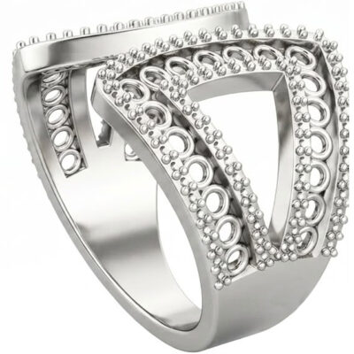 Anello fascia Bacio