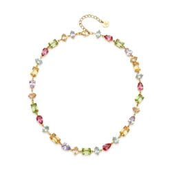 Chocker Pietra Unica in Acciaio Inox