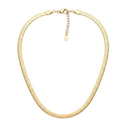 Collana Snake in Acciaio Inox Gold